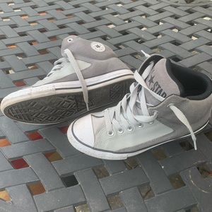 Boy’s Converse with Suede detail (size 5)